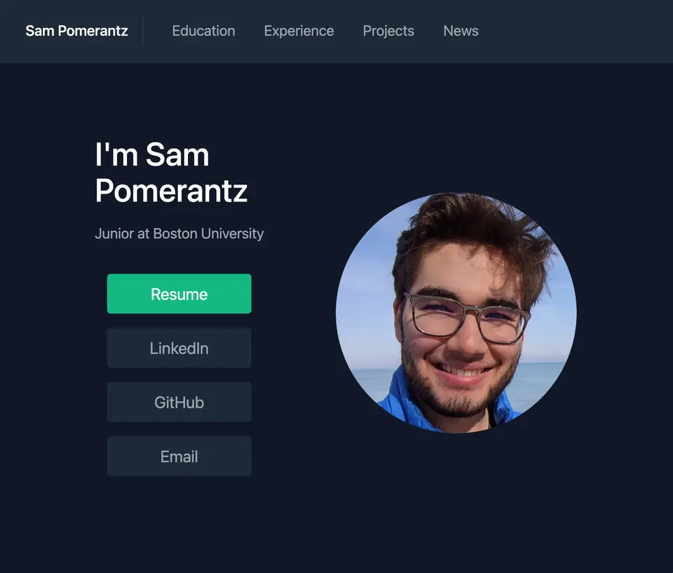 Old Portfolio Site