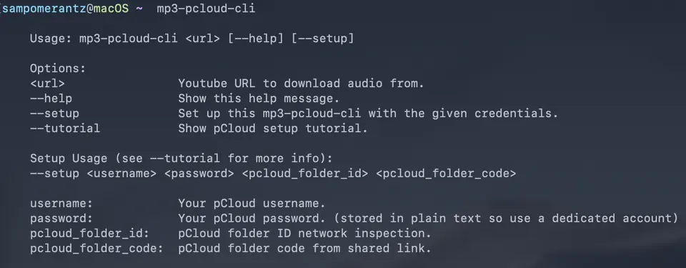 PyPi CLI Tool
